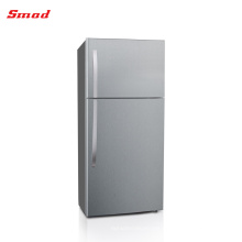 110V Home Refrigerator Double Door Stainless Steel Refrigerator